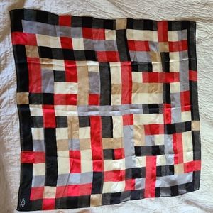Vintage Silk Oscar De La Renta Scarf